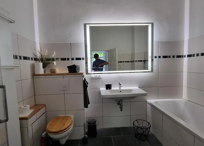 Zeitreise: Wohnen Im Herrenhaus Genau Zw. L U. Dd شقة Mugeln